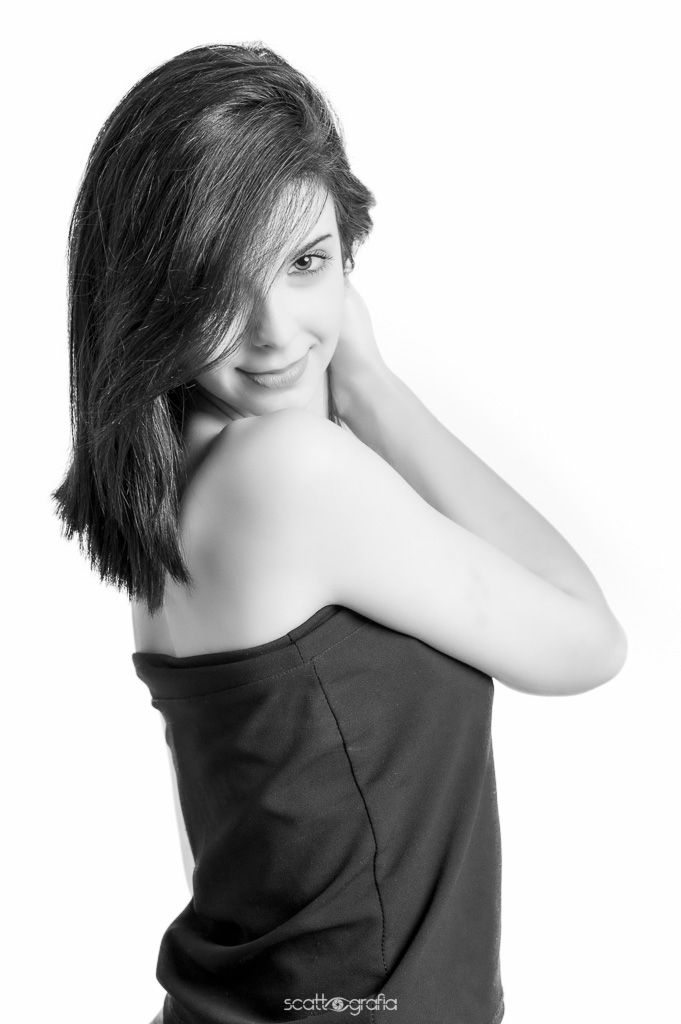 Il ritratto in bianco e nero